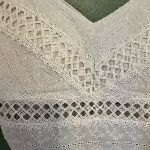 Rebellion White Textured Top - Picture 2 of 5